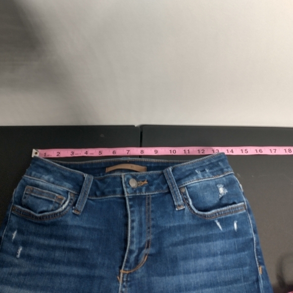 Joe's Jeans Women's Straight Leg Distressed Selvedge cuffed jeans, Hailey color - Picture 9 of 11